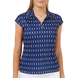 Func Factory dames Top Alice blue print 36 t/m 48