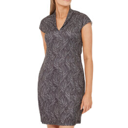 Func Factory dames Jurkje Sandy black leaf t/m 46