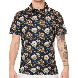 Func Factory mannen Polo light flower